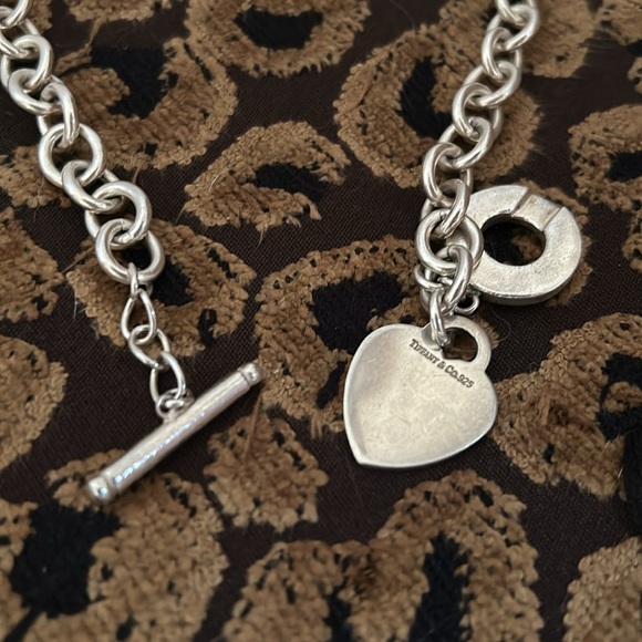 Toggle heart Tiffany necklace - Picture 2 of 3